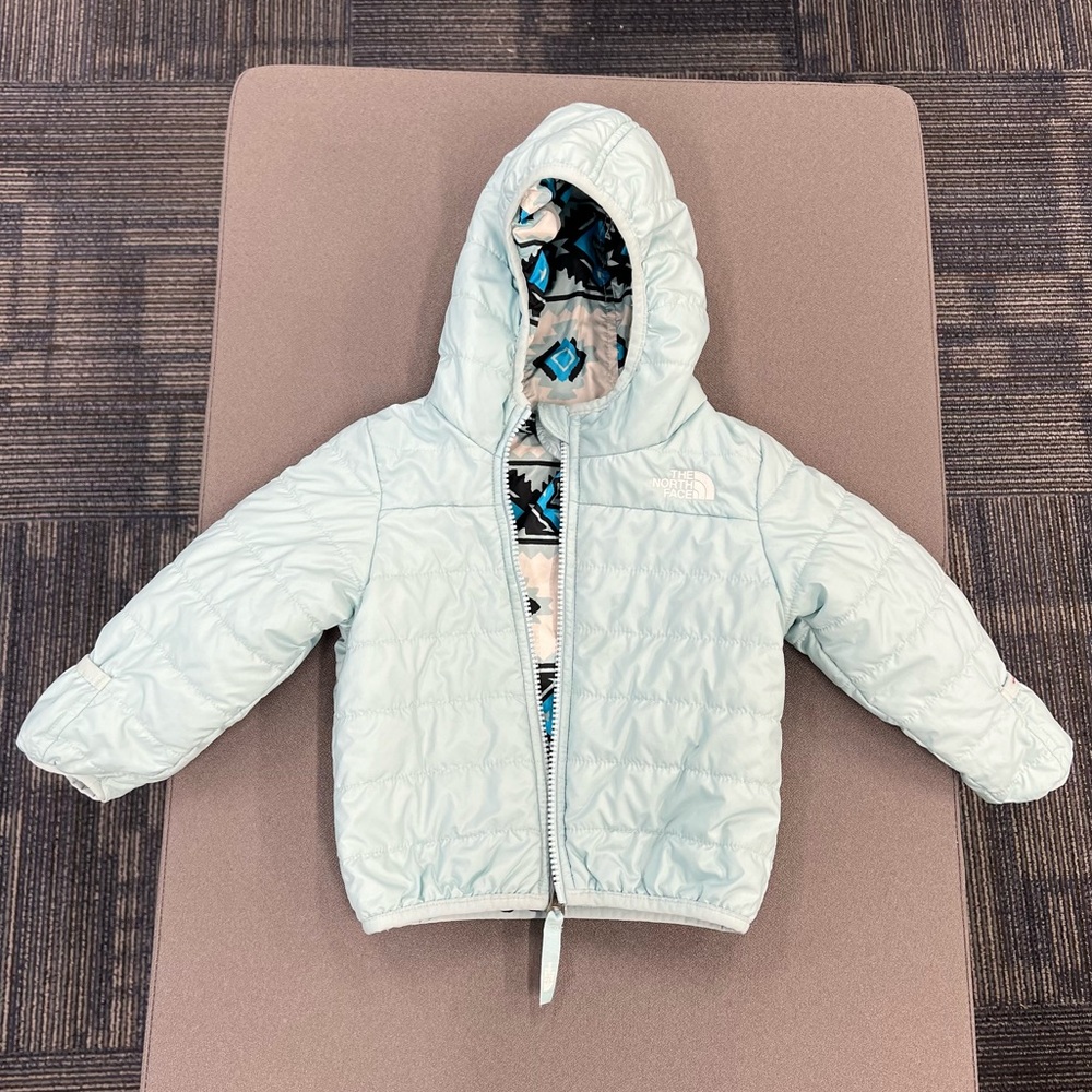 North face reversible jacket, 12-18 months